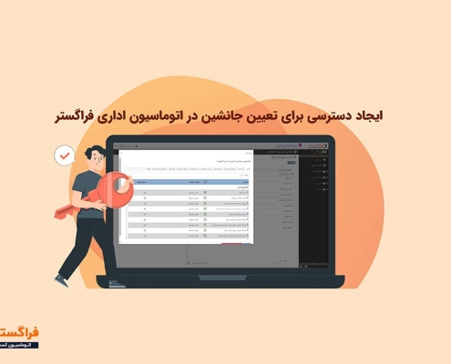 دسترسی برای تعیین جانشین